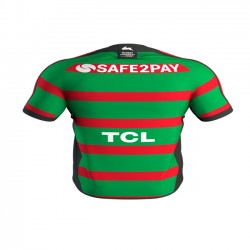 Camisola South Sydney Rabbitohs Rugby Equipamento Primeiro 2020 Manga Curta